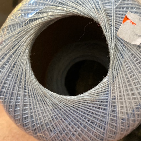 New DMC Traditions 100% mercerized crochet cotton colorfast light blue - Picture 4 of 6